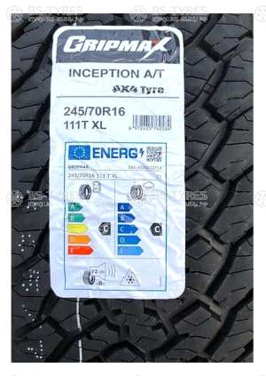 Gripmax Inception A/T 215/70 R16 100T