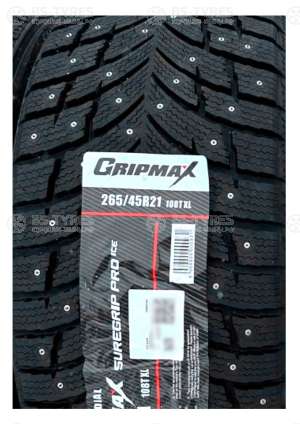 Gripmax SureGrip Pro Ice 315/30 R22 107T